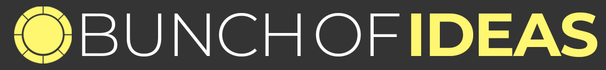 Logo of Bunch of Ideas text